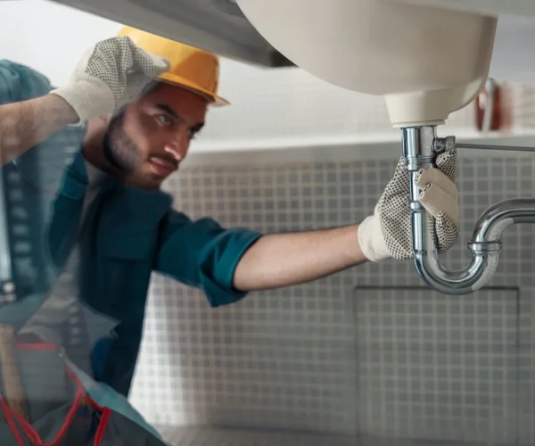 male-plumber-is-repairing-faucet-of-a-sink-at-bathroom-good-quality-plumbing-company-service